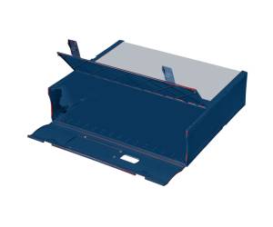 Scatola archivio Combi Box E600 - dorso 9 cm - 29,8 x 36,2 cm - blu - Fellowes - E600BN - 8015687021974 - DMwebShop - 2