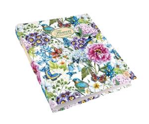 Raccoglitore Nature Flowers - A4 - 27 x 32 cm - 4 anelli - dorso 4 cm - conf. 5 pezzi - Pigna - 005479630 - 8005235185630 - DMwebShop - 4