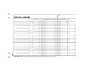 Blocco presenze - 15 x 23 cm - 50-50 fogli autoricalcanti - Edipro - E5143C - 8023328514310 - DMwebShop - 1