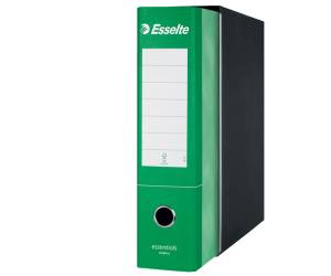 Registratore Essentials G75 dorso 8 cm protocollo 23 x 33 cm verde Esselte 390775180 - 4518 - 2