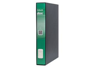 Registratore 5 - dorso 5 cm - protocollo - 23 x 34 cm - verde - Esselte - Dox - D26514 - 8004389087906 - DMwebShop - 1