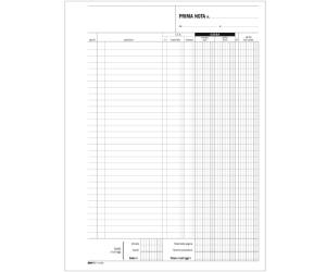 Blocco prima nota cassa - uso mano - 31 x 21 cm - 100 fogli - Edipro - E5356 - 8023328535605 - DMwebShop - 1