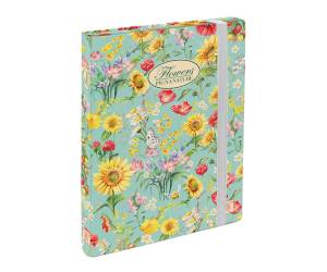 Cartella progetti Nature Flowers - 26 x 34 cm - dorso 3 cm - con elastico - conf. 6 pezzi - Pigna - 0089256D3 - 8005235009592 - DMwebShop - 2