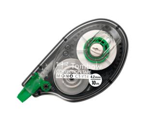 Correttore a nastro - 4,2 mm x 10 mt - conf. 2 pezzi - Tombow - PCT-YT4-2P - 4901991585872 - DMwebShop - 1