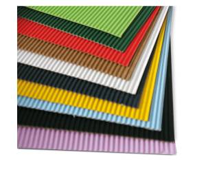 Cartoncino ondulato Cannete' - 25 x 35 cm - colori assortiti - conf. 10 fogli - Deco - 2200 - 8004957026412 - DMwebShop - 4