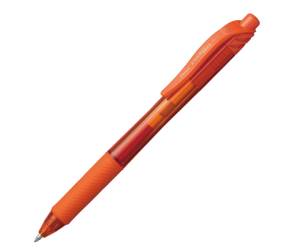 Roller a scatto Energel x BL 107 punta 0,7 mm astuccio 4 colori assortiti - 6897 - 2