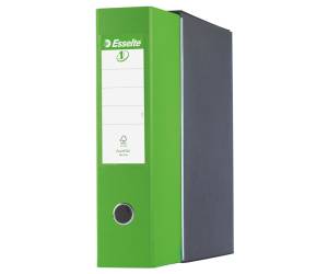 Registratore Eurofile G55 - dorso 8 cm - protocollo - 23 x 33 cm - verde vivida - Esselte - 390755940 - 8004157755945 - DMwebShop - 1