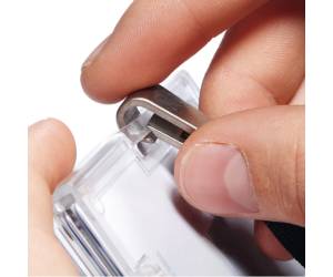 Portabadge PushBox Trio 3 tessere inseribili 5,4 x 8 - 7 cm - 6923 - 3