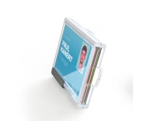 Portabadge PushBox Trio 3 tessere inseribili 5,4 x 8 - 7 cm - 6923 - 5