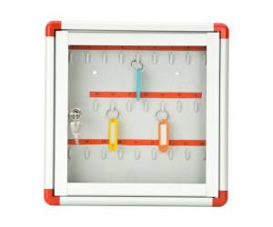 Bacheca murale portachiavi 25 posti 30 x 30 cm - 5922 - 1