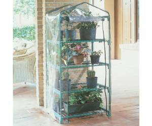 Serra Azalea - 4 ripiani - 70 x 50 x 158 cm - acciaio verniciato - Verdemax - 2494 - 8015358024945 - DMwebShop - 2