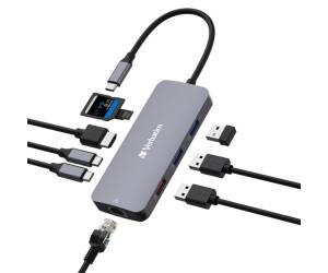 USB-C Pro Multiport Hub 9 Port CMH-09 - Verbatim - 32152 - 23942321521 - DMwebShop - 1