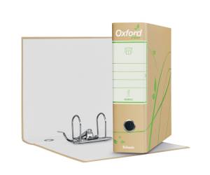 Registratore Oxford Green G83 - dorso 8 cm - commerciale 23 x 30 cm - avana - conf. 6 pezzi - Esselte - 397830501 - 8004157305010 - DMwebShop - 1