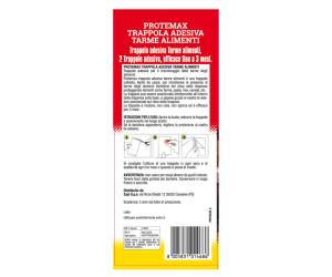 Trappola adesiva per tarme in alimenti - blister 2 pezzi - Protemax - PROTE348 - 8005831014686 - DMwebShop - 1