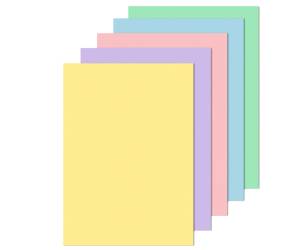 Carta Rismacqua - A4 - 90 gr - mix 5 colori - conf. 300 fogli - Favini - A66X324 - 8007057609646 - DMwebShop - 1