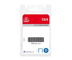 Punti zincati - 13/4 - 4 mm - metallo - conf. 3360 pezzi - Romeo Maestri - 1110501 - 8005231435029 - DMwebShop - 1