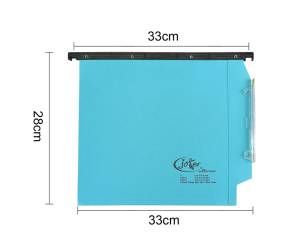 Cartella sospesa Joker - armadio - interasse 33 cm - fondo V - 32,6 x 28 cm - blu - conf. 25 pezzi - Bertesi - 414FLINK-A3 - 8058983262207 - DMwebShop - 1