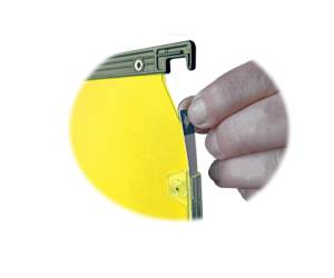 Cartella sospesa Joker armadio interasse 33 cm fondo V 33 x 28 cm giallo - 8641 - 3