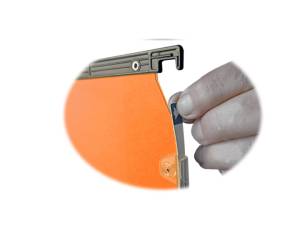 Cartella sospesa Joker armadio interasse 33 cm fondo V 33 x 28 cm arancio - 8653 - 4