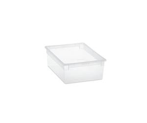 Contenitore multiuso Light Box mt - 27,8 x 39,6 x 13,2 cm - 12 lt - plastica - trasparente - Terry - 1001379 - 8005646013799 - DMwebShop - 1
