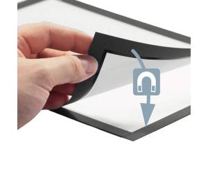 Cornice magnetica Duraframe A4,21 x 29,7 cm verde - 9470 - 1