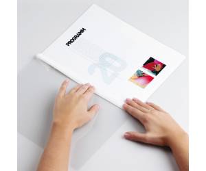 Cartellina per rilegatura Durabind - PVC - 21 x 29,7 cm - bianco - conf. 25 pezzi - Durable - 2250-02 - 4005546200293 - DMwebShop - 2