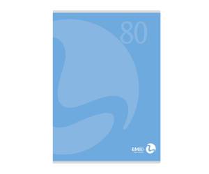 Maxiquaderno Color 80 A4 quadretto 5 mm con margine 80 fogli 80 gr - 9395 - 5