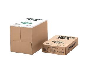 Carta riciclata al 100x100 senza legno A3,80 gr bianco risma 500 fogli Steinbeis - 8937 - 1