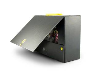 Scatola archivio Big Next dorso 12 cm 25 x 35 cm nero rosso - 7724 - 1