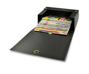 Scatola archivio Big Next - dorso 16 cm - 25 x 35 cm - nero-rosso - Sei Rota - 68101612 - 8004972023809 - DMwebShop - 2