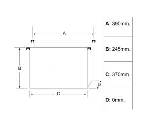 Cartella sospesa Avana - cassetto - interasse 39 cm - fondo V - 37 x 24,5 cm - avana - conf. 50 pezzi - Bertesi - 060/390 BETA-B1 - 8058983260487 - DMwebShop - 2
