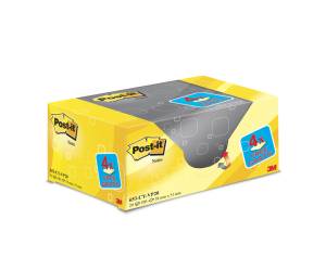 Blocco foglietti - 653CY-VP20 - giallo Canary - 38 x 51 mm - 72 gr - conf. 20 blocchi - Post-it - 7100172332 - 4046719906406 - DMwebShop - 1