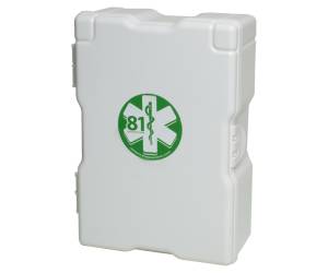 Armadietto di pronto soccorso 1/P - 37 x 22 x 14 cm - fino a 2 persone bianco - Pvs - CPS519 - 8034028010002 - DMwebShop - 1
