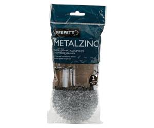 Spugna zincata - 30 gr - metallo zincato - conf. 2 pezzi - Perfetto - 0280C - 8000957028036 - DMwebShop - 1