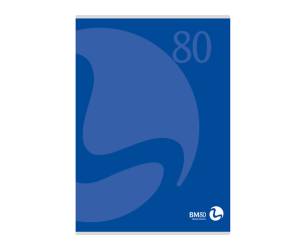 Maxiquaderno Color 80 A4 bianco 80 fogli 80 gr copertina 250 gr - 9416 - 10