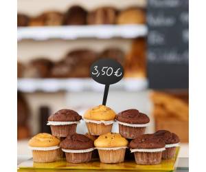 Silhouette Tags formato fumetto nero set 5 pezzi - 9701 - 2