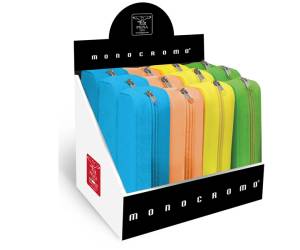 Bustina silicone Soft Touch Monocromo 80x200x60 mm colori assortiti fluo - 8430 - 1