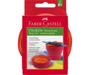 Vaschetta Click Go multiuso rossa Faber Castell - 9520 - 2