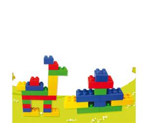 Mattoncini Micro da costruzione in ABS colori assortiti bauletto da 580 pezzi - 9054 - 2