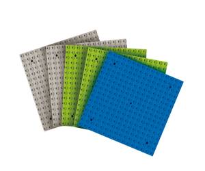 Base costruzioni Midi in ABS 25 x 25 cm colori assortiti - 8856 - 1