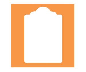 Fustella motivo tag dimensione sagoma 50 mm - 8894 - 2