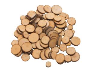 Fettine di legno naturale - conf. 100 pezzi - Cwr - TT101 - 8004957124545 - DMwebShop - 1