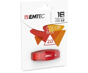 Memoria USB 2.0 - Rosso - 16 Gb - Emtec - ECMMD16GC410 - 3126170110619 - DMwebShop - 1