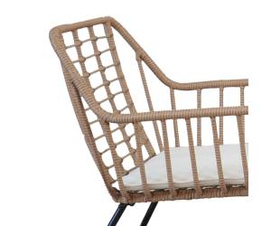 Salotto Cebu - polyrattan naturale - set 4 elementi - Garden Friend - S2251001 - 8023755058203 - DMwebShop - 2