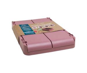 Scatola pieghevole The Smart Case maxi Skandi - 37,5 x 27,5 x 16,3 cm - rosa antico - Excompta - Exacompta - 27238D - 9002493272385 - DMwebShop - 1