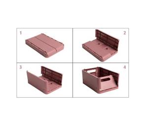 Scatola pieghevole The Smart Case maxi Skandi - 37,5 x 27,5 x 16,3 cm - rosa antico - Excompta - Exacompta - 27238D - 9002493272385 - DMwebShop - 2