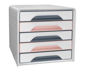 Cassettiera Smoove 7,111 Mineral 5 cassetti 36 x 28,8 x 27,1 cm multicolore - 9850 - 1