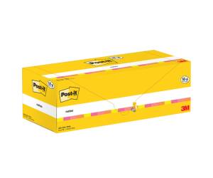 Blocco foglietti 654 COL VP24,76 x 76 mm colori assortiti 90 fogli confezione 24 blocchi - 11680 - 2