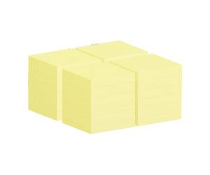 Blocco foglietti Notes 653 CY VP24,38 x 51 mm giallo Canary 100 fogli conf 24 blocchi Post it 7100317764 - 11675 - 1