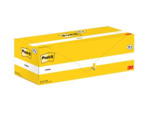 Blocco foglietti Notes 654 CY VP24 - 76 x 76 mm giallo Canary 100 fogli - 11564 - 2